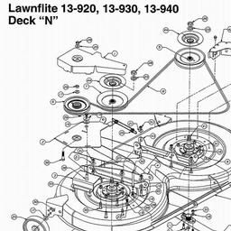 MTD (1996) 13-304P / 136C450D611 spare parts