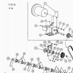 LAWNFLITE (2001) V34 / 16AEE0A-678 spare parts