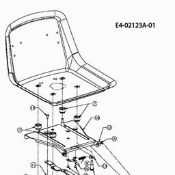 CUB CADET GT 1223 spare parts