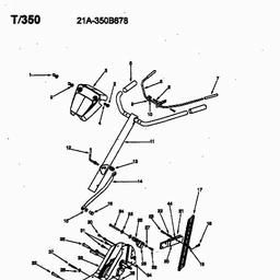 MTD T/350 spare parts