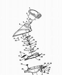 Wolf-Garten SDE 2100 spare parts