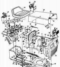 LAWNFLITE (1994/1995) 24-630 / 244(5)635 spare parts