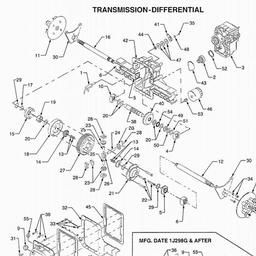 CUB CADET HDS3200/3205 spare parts