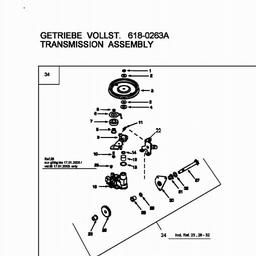 Yard-Man YM 6021 CKE spare parts