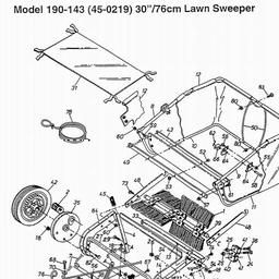 AGRIFAB (2001) 45-0219 / 190-143-000 spare parts