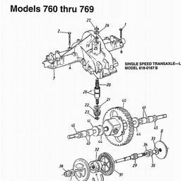LAWNFLITE (2001) 904 / 13DA768N678 spare parts
