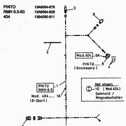 MTD PINTO spare parts