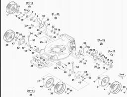 LawnFlite-Pro (2007) 553HWSP-HST spare parts