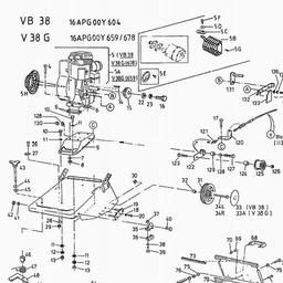 LAWNFLITE (2001) V38G / 16APG00Y678 spare parts