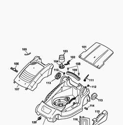 Wolf-Garten Compact plus 34 E spare parts