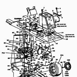 Yard-Man 11.5/76 spare parts