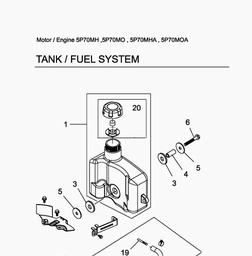 MTD-Engines 5 P 70 MOA spare parts
