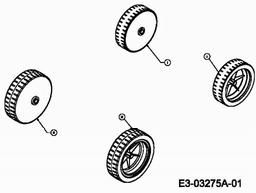 MTD E 40 W spare parts