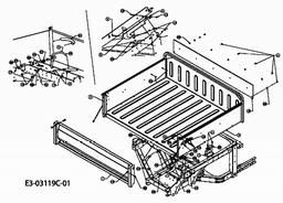 CUB CADET 4x2 UTV spare parts