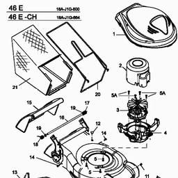MTD 46 E spare parts