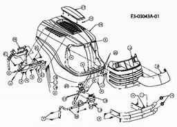 Massey Ferguson MF 21-22 GC spare parts
