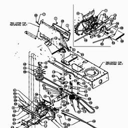 CUB CADET CC 1000 RD spare parts