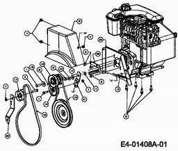 Yard-Man YM 8413 DE spare parts