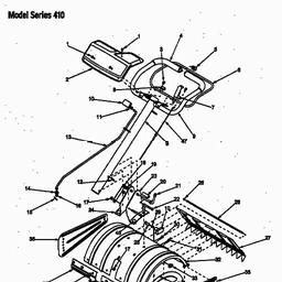 MTD T/410 spare parts