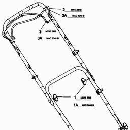 Mac Allister 5045 B spare parts