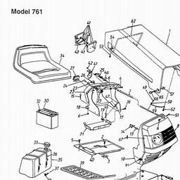 MOWMASTER (1999) RH125 / 13CH760N659 spare parts