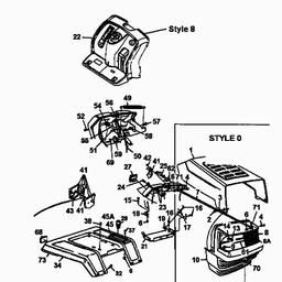MTD G 200 spare parts