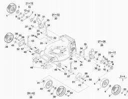 LawnFlite-Pro (2007) Shanks-553-HWS spare parts