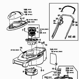 Gutbrod HE 48 spare parts