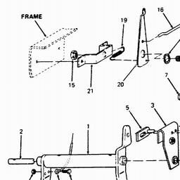 CUB CADET 1572 spare parts