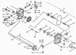 LawnFlite-Pro MODEL 553HW (LM5360HX) 21" MOWER spare parts
