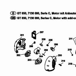 Wolf-Garten GT 850 spare parts