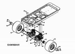 CUB CADET RZT-50 spare parts