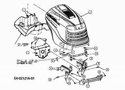 CUB CADET GT 1223 spare parts
