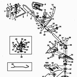 MTD 790 spare parts