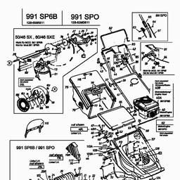 LAWNFLITE 991 SP 6 spare parts