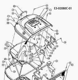 MTD 16/92 H SWISS PLATINUM spare parts