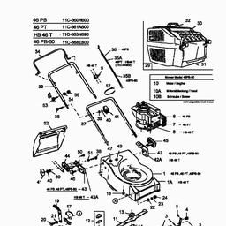 MTD 46 PB-60 spare parts
