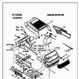 Mastercut VI 125/96 spare parts