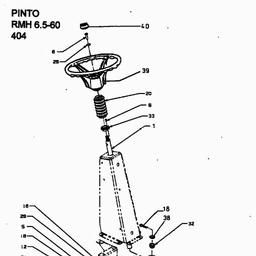 MTD PINTO spare parts
