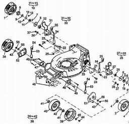 LawnFlite-Pro (2005) 553HWS spare parts