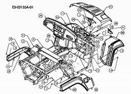 CUB CADET 4x4 Cubstyle spare parts