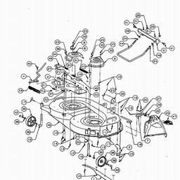 CUB CADET 2165 spare parts
