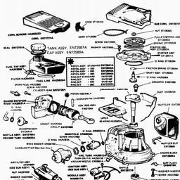 VICTA Quick Ref. Old Models 1987 - 1995 spare parts