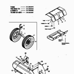 Yard-Man YM 5032 TH spare parts