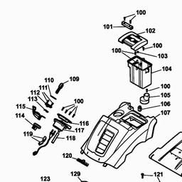 Wolf-Garten Compact plus 40 Hybrid Power spare parts