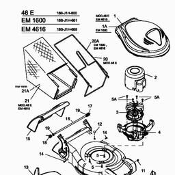 MTD 46 E spare parts
