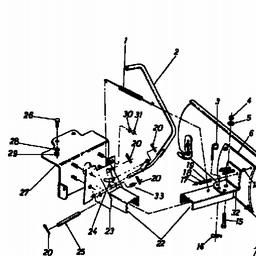 MTD 485 - 42"/107cm for 300, 400, 600 series to 1999 spare parts