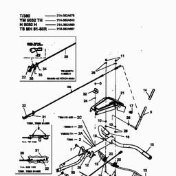 Yard-Man YM 5032 TH spare parts
