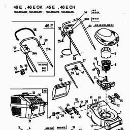 MTD 45 E spare parts