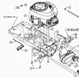 MTD LN 175 H spare parts
